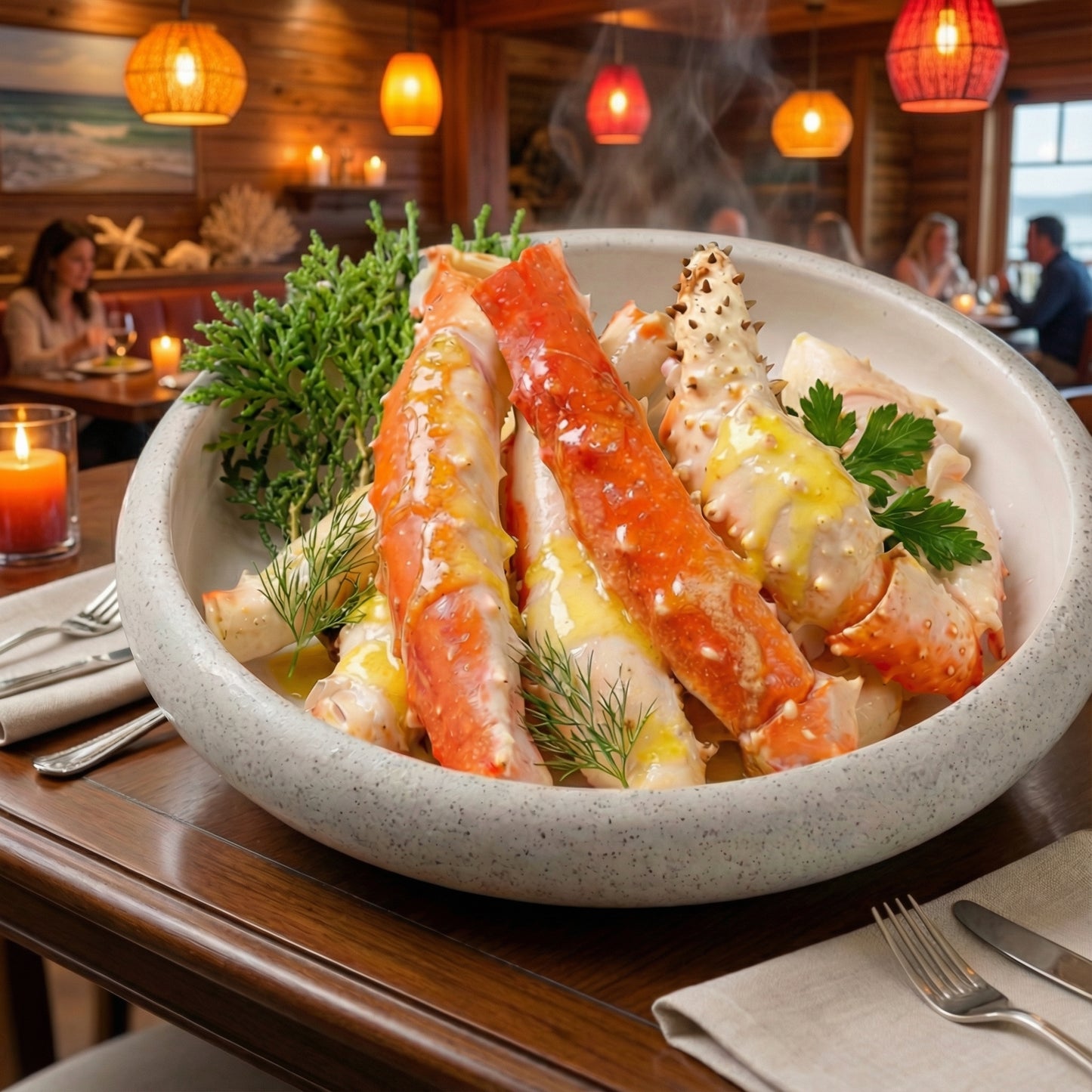 Premium King Crab Legs β Large Meat Yield & Clean Ocean Finish π¦