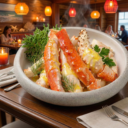 Premium King Crab Legs – Large Meat Yield & Clean Ocean Finish 🦀