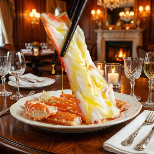 Premium King Crab Legs – Large Meat Yield & Clean Ocean Finish 🦀