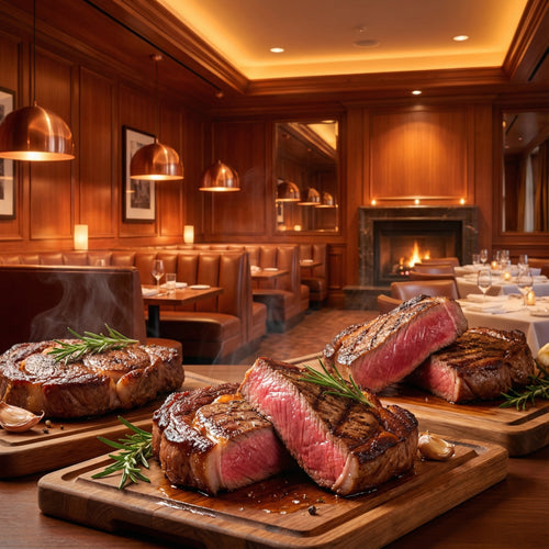 Premium Dry-Aged Steak – Concentrated Flavor & Structural Tenderness 🥩