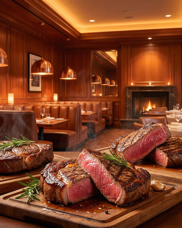 Premium Dry-Aged Steak – Concentrated Flavor & Structural Tenderness 🥩