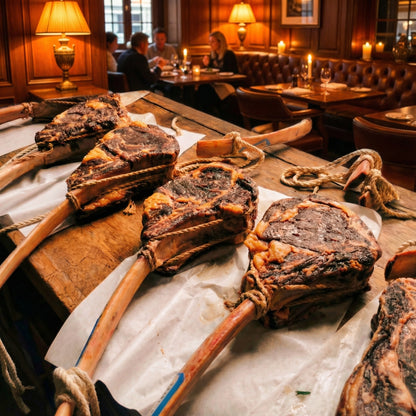 Premium Dry-Aged Steak – Concentrated Flavor & Structural Tenderness 🥩