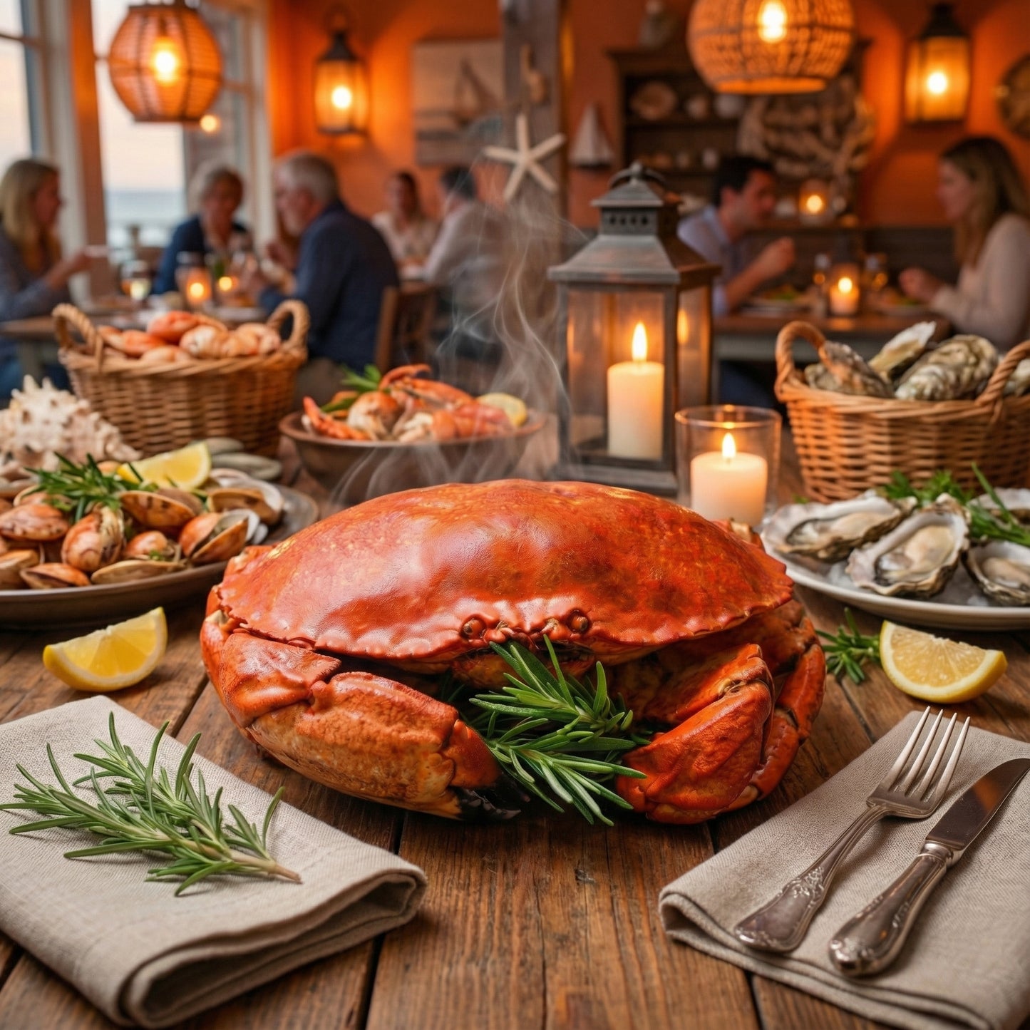 Premium Whole Crab – Sweet Meat & Clean Ocean Character 🦀