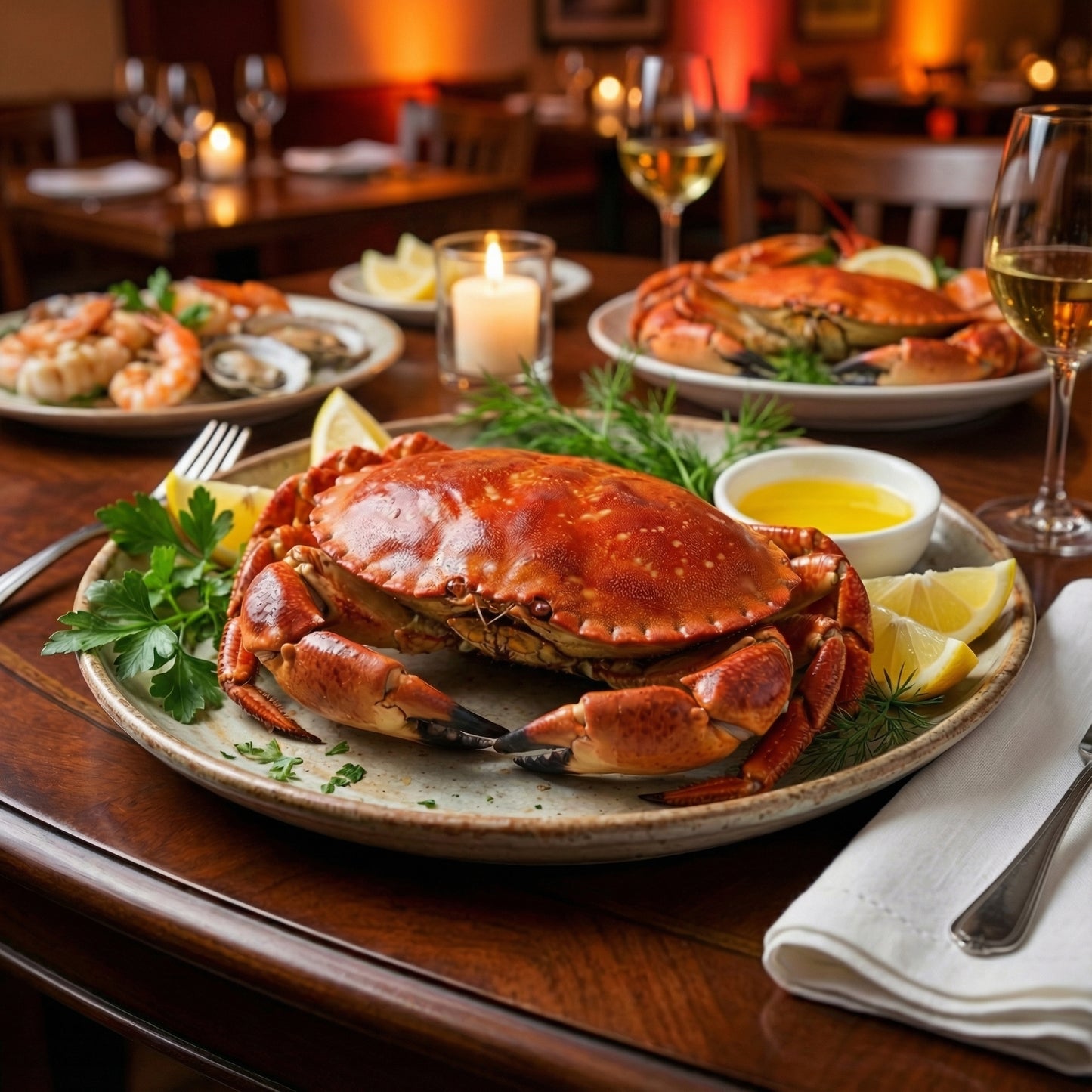 Premium Whole Crab – Sweet Meat & Clean Ocean Character 🦀