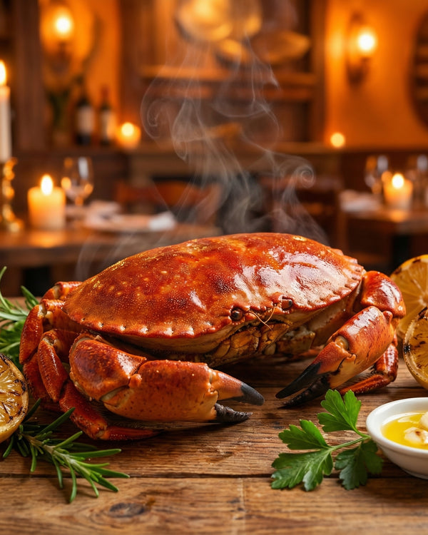 Premium Whole Crab – Sweet Meat & Clean Ocean Character 🦀
