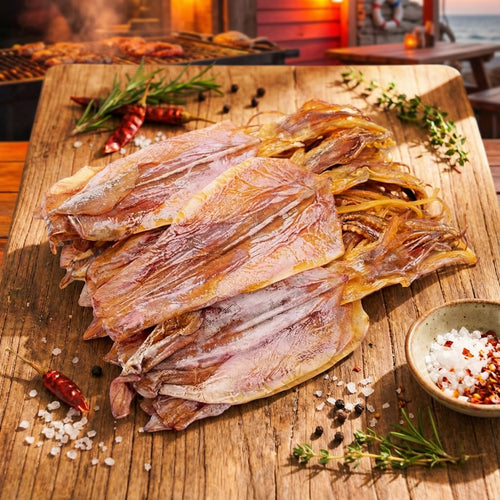 Premium Dried Squid – Concentrated Flavor & Firm Bite 🦑