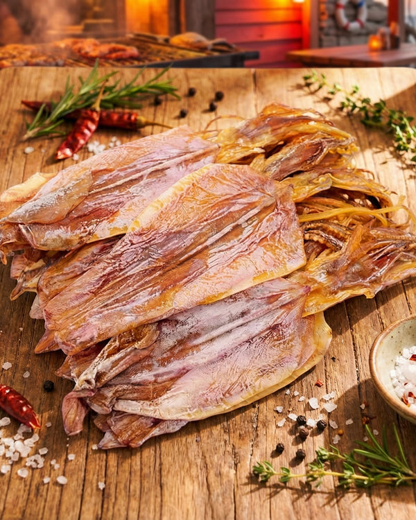 Premium Dried Squid – Concentrated Flavor & Firm Bite 🦑