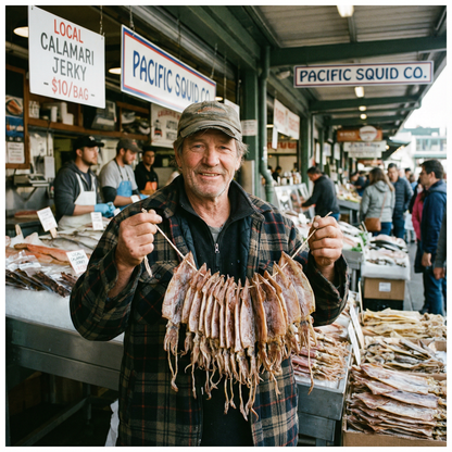 Premium Dried Squid – Concentrated Flavor & Firm Bite 🦑