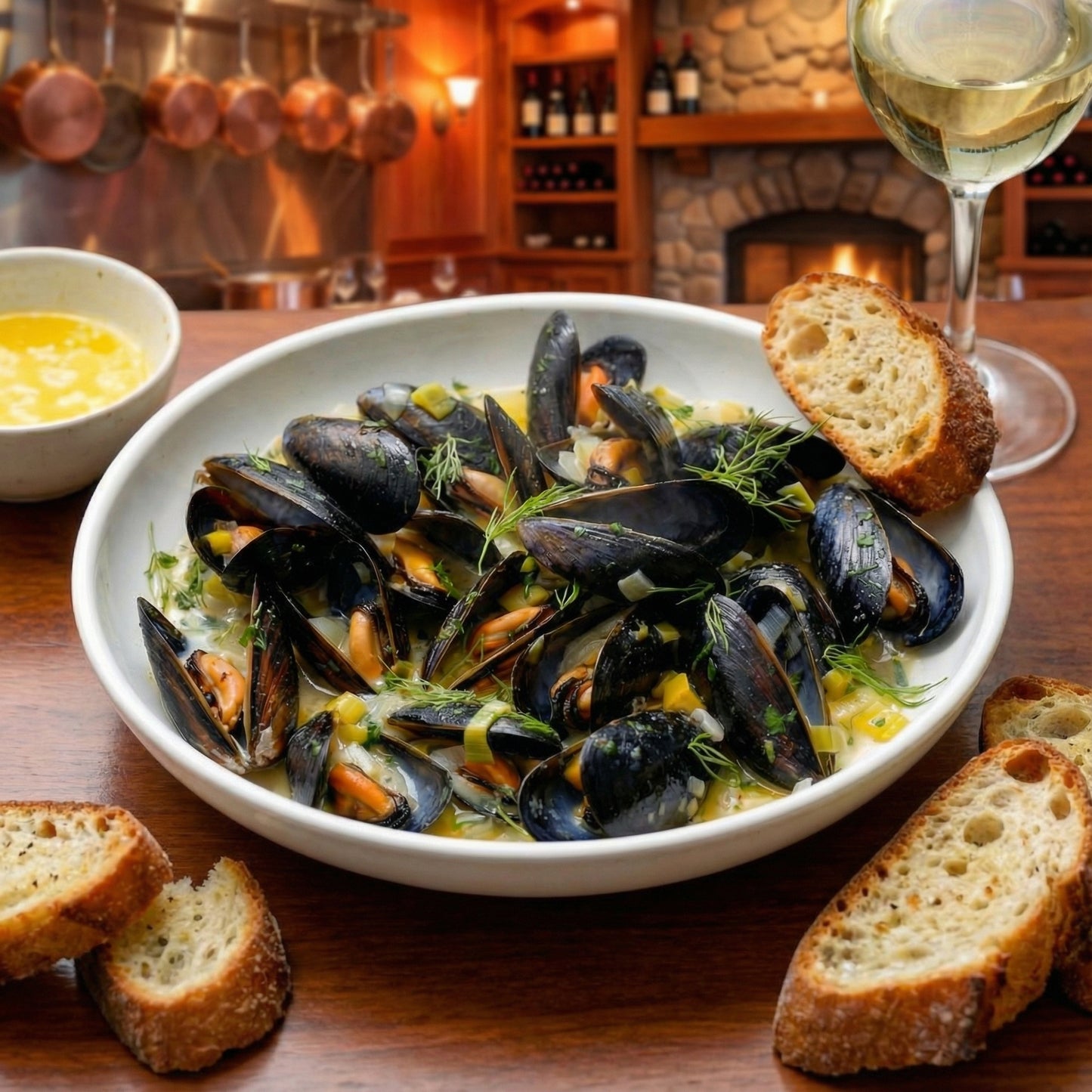 Frozen Blue Mussels in Half Shell – Rope-Cultured & Clean Finish 🐚